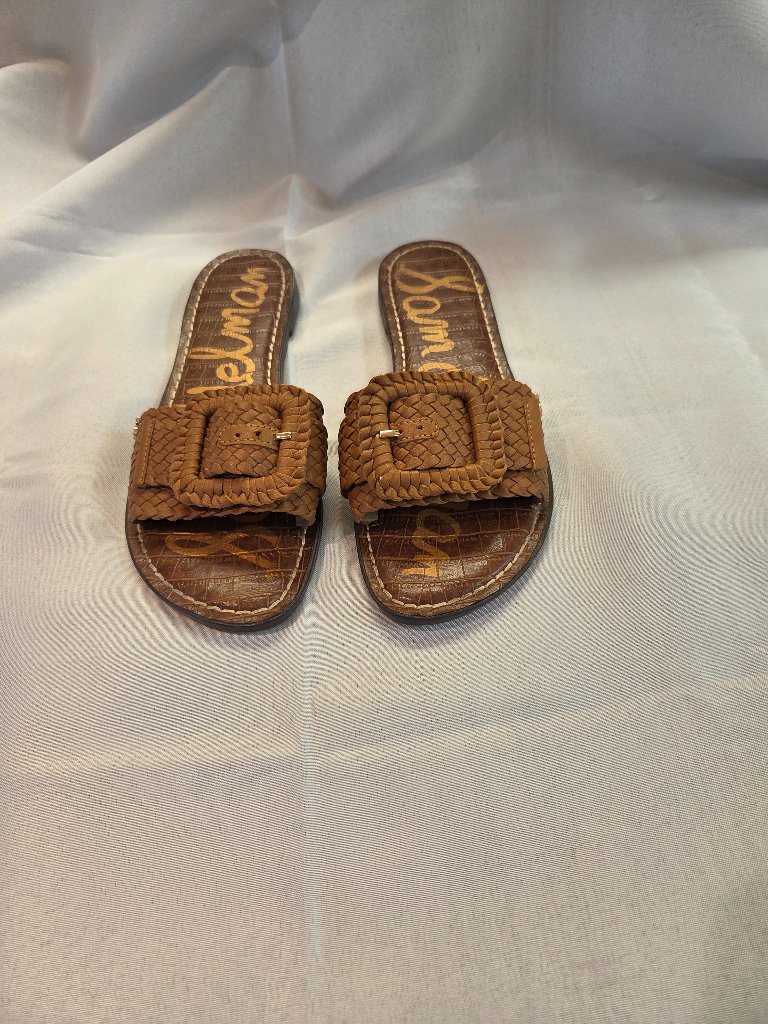 Sam Edelman Leather Buckle Sandals